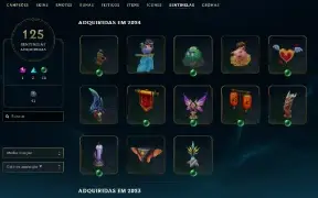Conta Lol Colecionador Full Skins compráveis