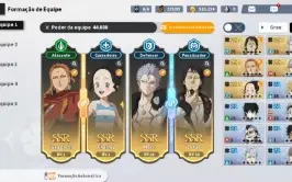 Mars + Lotus + Charmy sazonal + Fuegoleon + Noelle na chave 