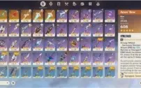 Conta AR 56 com 6K gemas 9 personagens 5* e 6 armas 5*