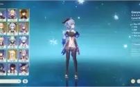 Conta AR 56 com 6K gemas 9 personagens 5* e 6 armas 5*