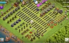 Conta clash of clans cv10 full 2000 gemas