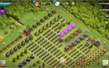 Conta clash of clans cv10 full 2000 gemas