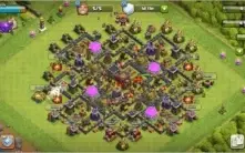 Conta clash of clans cv10 full 2000 gemas