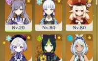 Conta com Itto+Biss, Ayaka, Nilou, Klee, Mualani e mais...