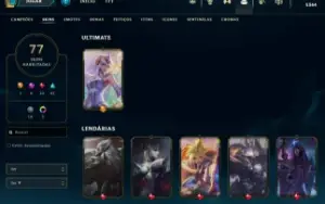 Conta com Skin Ultimate da LUX