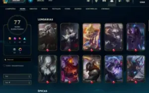 Conta com Skin Ultimate da LUX