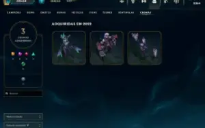 Conta com Skin Ultimate da LUX