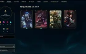 Conta League of Legends UNRAKED