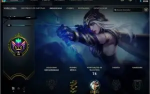 Conta League of Legends UNRAKED