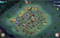 conta clash of clans cv13 bem upado