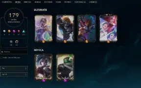 Conta Valorant e League of Legends com 6500 reais gastos