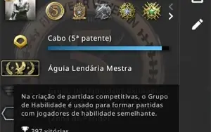 Conta CSGO 7 Medalhas