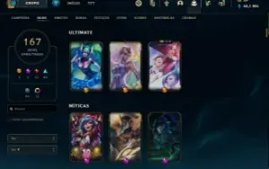 Conta De Lol  Criada Na Season 3