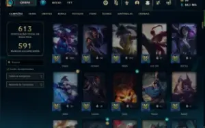 Conta De Lol  Criada Na Season 3