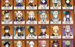 Conta AR60 - 21 5* + 17 armas 5*