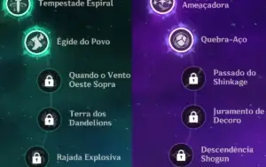 Conta AR60 - 21 5* + 17 armas 5*