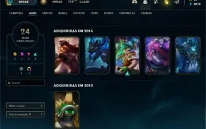 vendo conta com rammus rei/rammus king