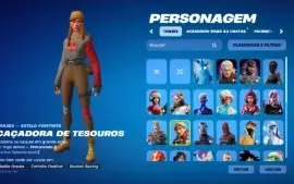 Conta Abandonada Fornite muitas skins e mochilas