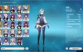 Conta AR52 EULA+KAZUHA+JEAN+DILUC (BANNER GARANTIDO)