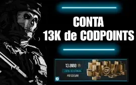 Conta com 13k de CodPoints para (Warzone,mw3 etc.) XBOX