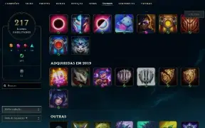 Conta League Of Legends - Level 366, 136 Skins, 146 Campeões
