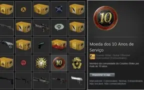 Conta Steam NÍVEL 23 / Faceit LVL 10