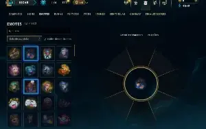 Unranked com 30 Champs e 4 Skins