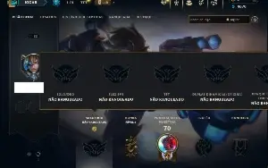 Unranked com 30 Champs e 4 Skins