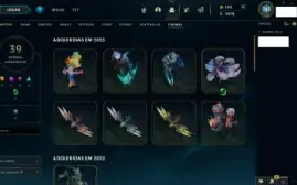 Conta De Lol Com 542 Skins