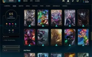 Conta LoL Com 5k700RP LVL 129 GOLD 2019