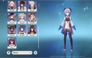 Ar45. Ganyu + 2 amos, zhongli + prisma, Raiden + cortadora