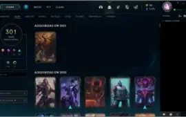 Conta lol gold