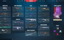 Conta Valorant Karambit Saqueador FULL ACESSO +2k gastos