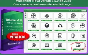 WASender – Disparos Automáticos no WhatsApp Mais Produtivos