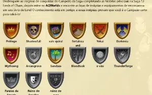 Conta Adventura Quest World / 13 Anos - 2010