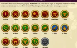 Conta Adventura Quest World / 13 Anos - 2010
