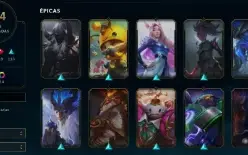 Conta League of legends 200+ skins