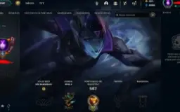 Conta League of legends 200+ skins