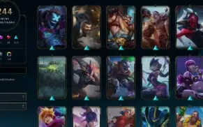 Conta League of legends 200+ skins