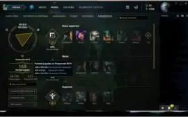 Conta League Of Legends D4 Mmr Alto 122 Champs 37 Skins