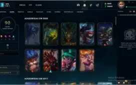 Conta PBE Lvl 30 8000 RP, 20000 EA