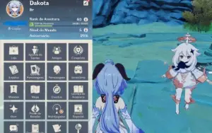 Ganyu C1 + Aqua Simulacra + Hutao + Albedo + Diluc + Qiqi 