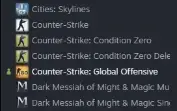 Conta Steam nivel 13 + 16 anos + 29 jogos