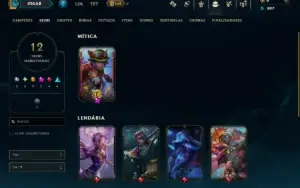 Esmeralda 1 com 85 Champs e 12 Skins