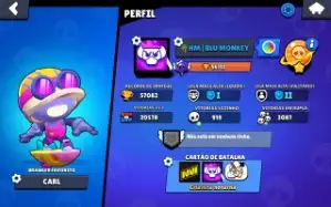 Conta De Brawl Stars!