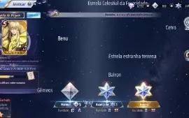 Saint seiya Awakening com mais de 2600 Gemas Avançadas