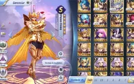Saint seiya Awakening com mais de 2600 Gemas Avançadas