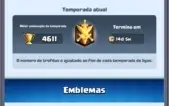 Conta Clash Royale barato nv10 pouca para 11 liga Des.3