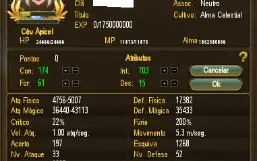 Conta Perfect World (LUG) Cassiopeia WF PW