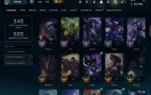 Unranked com 85 Champs e 37 Skins ( MID / ADC )